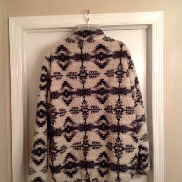Fab! Home Free Aztec Print Sherpa Cozy Fleece 2XL - Pennsylvania - Picture 5 of 8